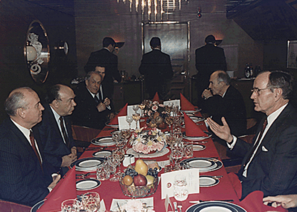 1989: Bush-Gorbachev meeting